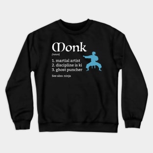 D&D Monk Definition Crewneck Sweatshirt